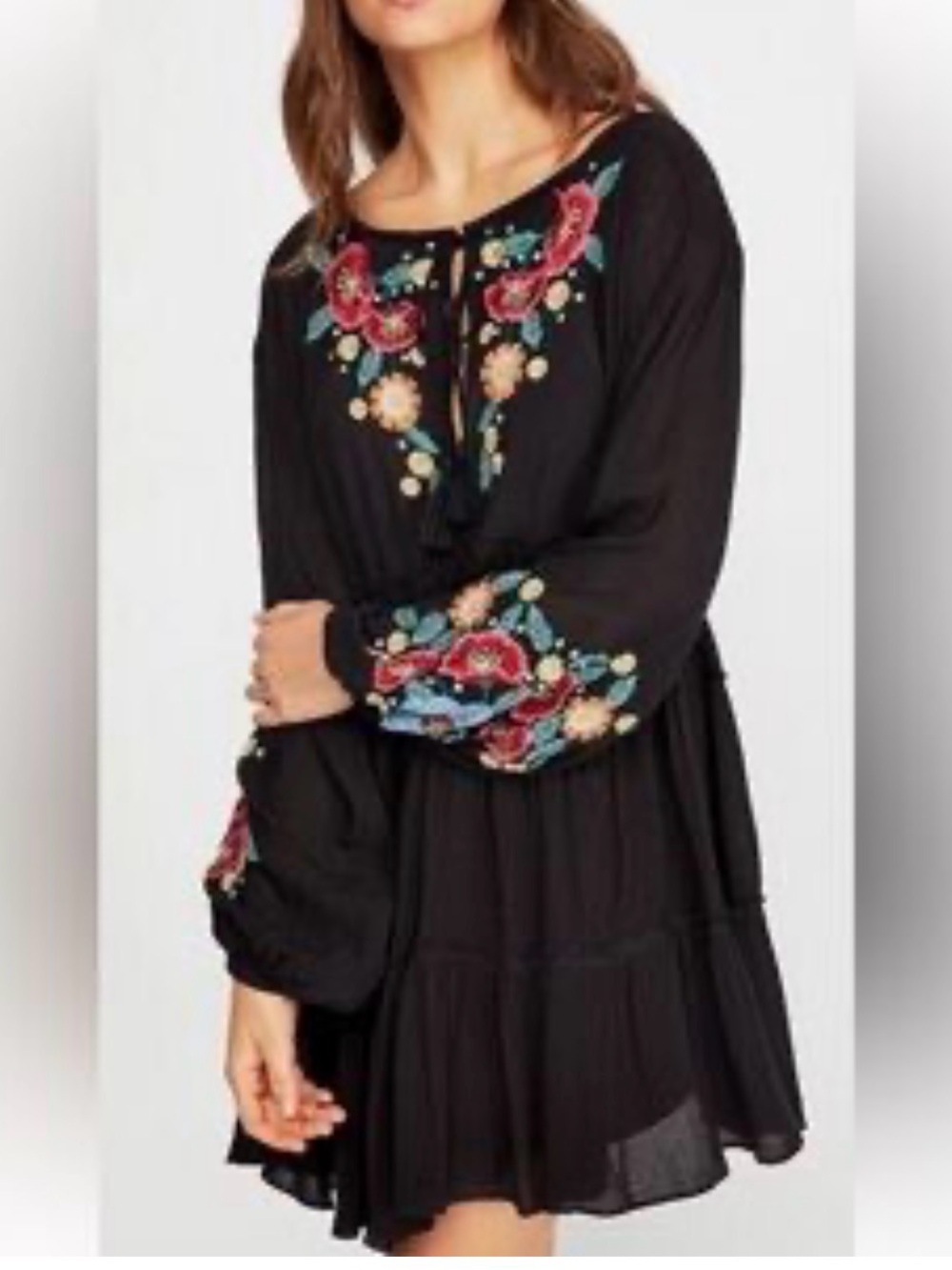 Free People Black Dress with Brand Tag - Picture 2 of 6